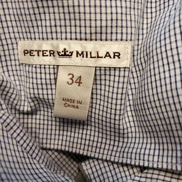 Peter Millar Performance Chino Golf Pants  Men's Size 34 X 29 Gray - Picture 7 of 8